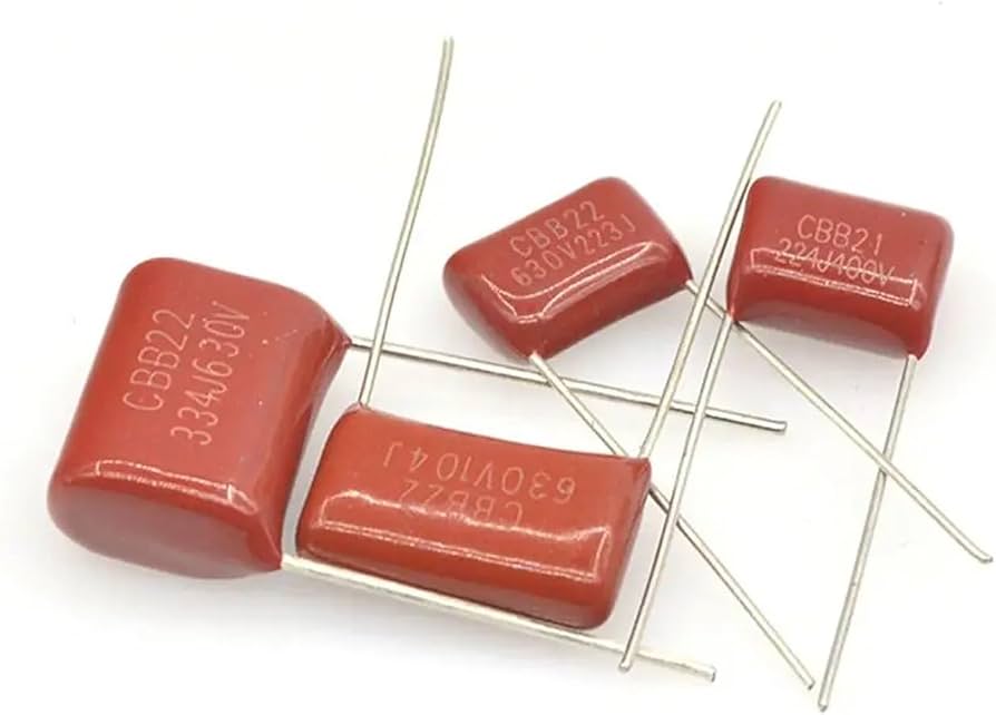 LA7 630v105j High Voltage Film Capacitor مكثف فيلم البوليستر