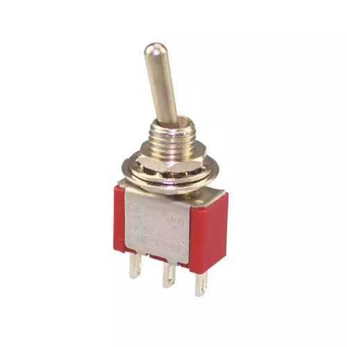 PP21 MTS-102 Mini Toggle Switch 6mm مفتاح تبديل