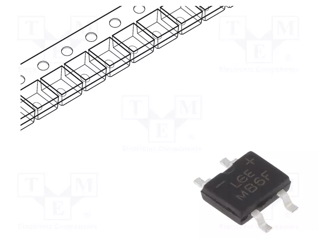 TN6 - Bridge MB6F SMD