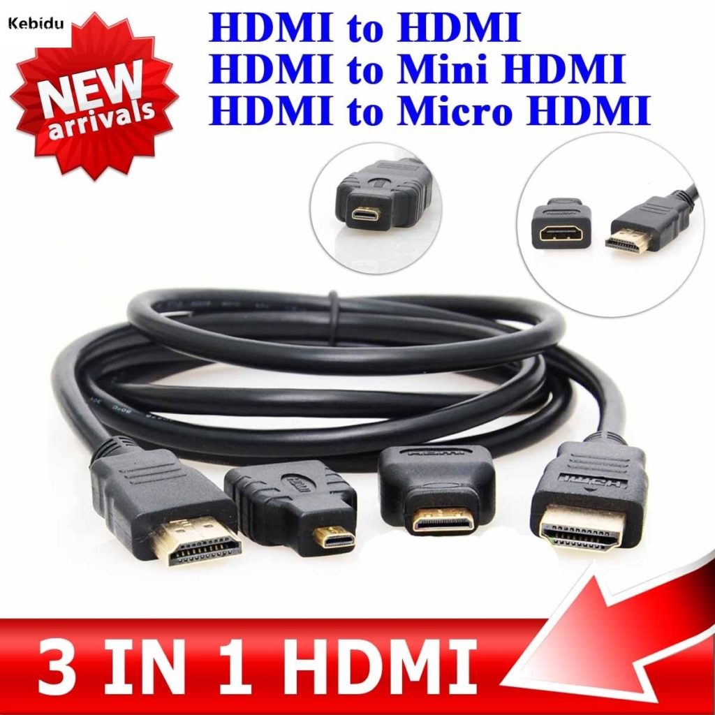 3in1 hdtv  hdmi to hdmi+minihdmi+microhdmi