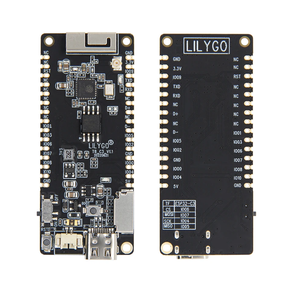 W12- LILYGO T8-C3 ESP32-C3  H567