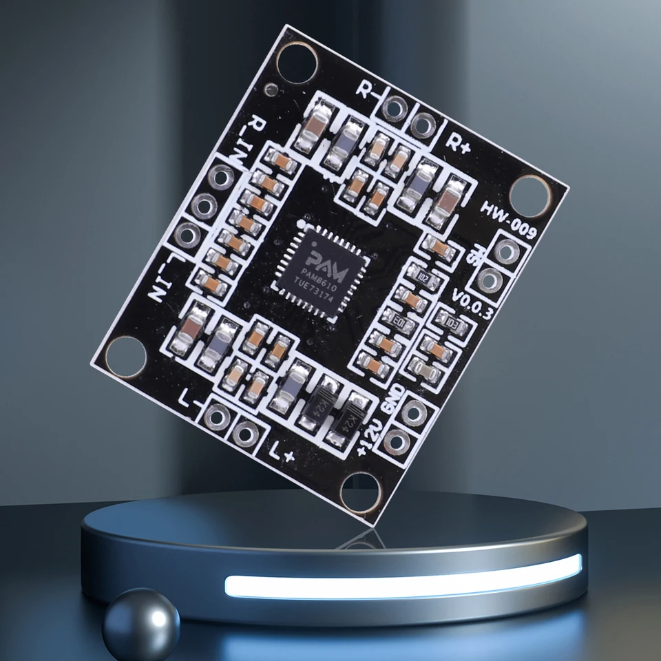 VB7-HW-009 pam8610 speakerدائرة صوت