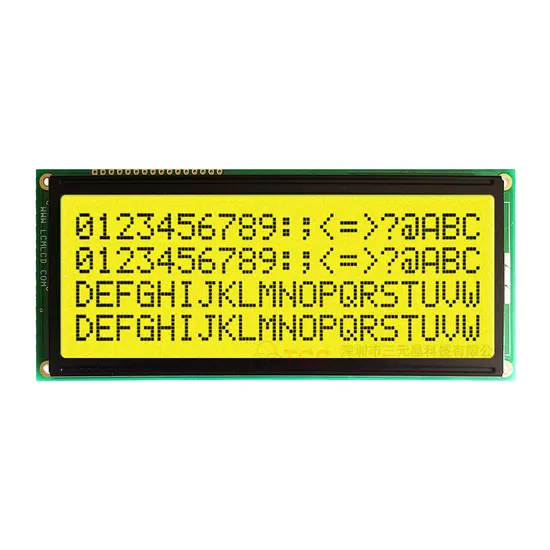 X4 LCD 2002a AIP31066 شاشة إل سي دي نصية بمقاس 20×2