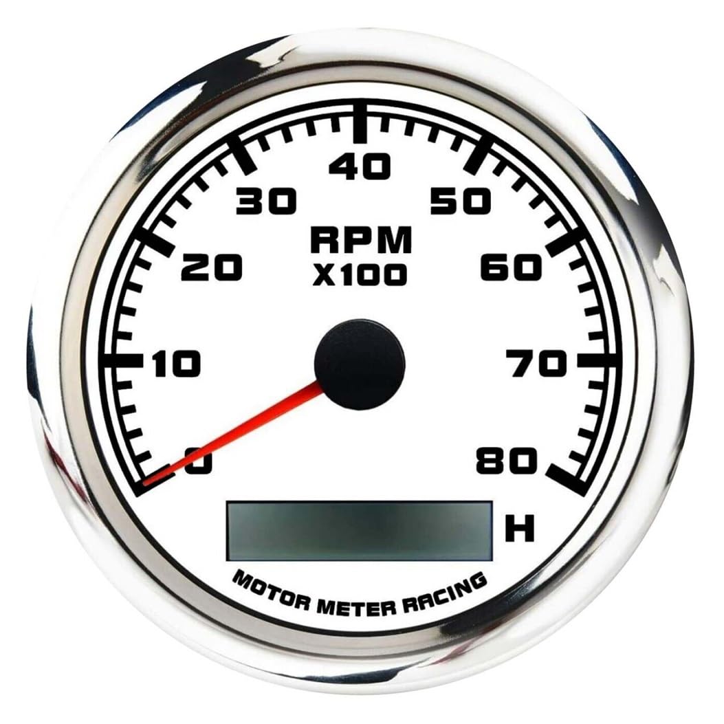 85mm Tachometer 8000RPM عداد سرعة دوران المحرك