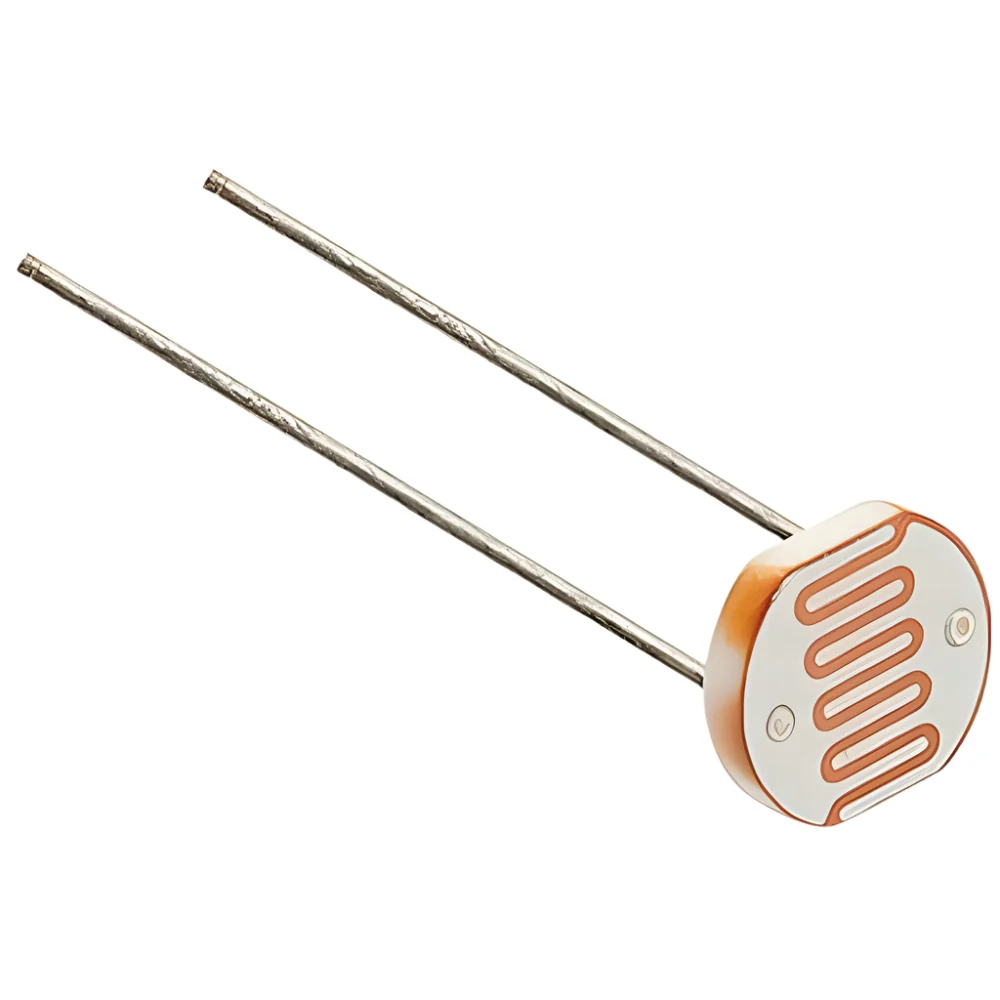 L1  LDR 7MM Light Dependent Resistor مقاومة متغيرة بالضوء