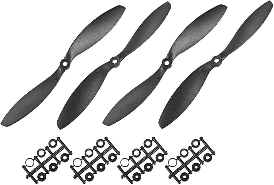 2pcs Propeller 9047 9443 مروحه سوداء