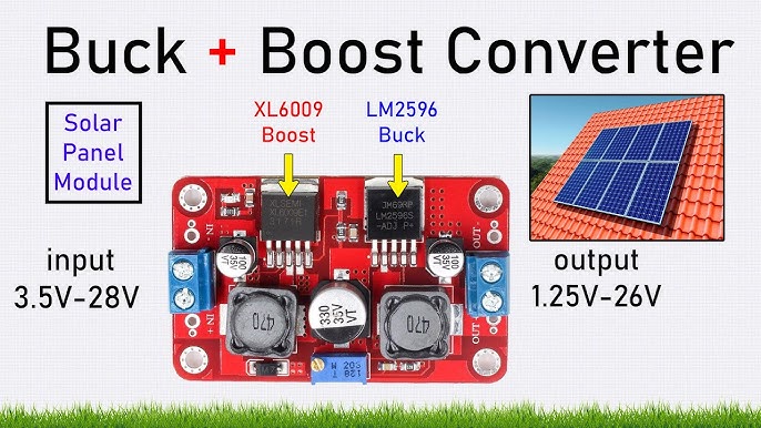 Y5 HW-102  DC-DC Step Up Step Down Voltage Power Module XL6019 LM2596S رافع ومخفض جهد