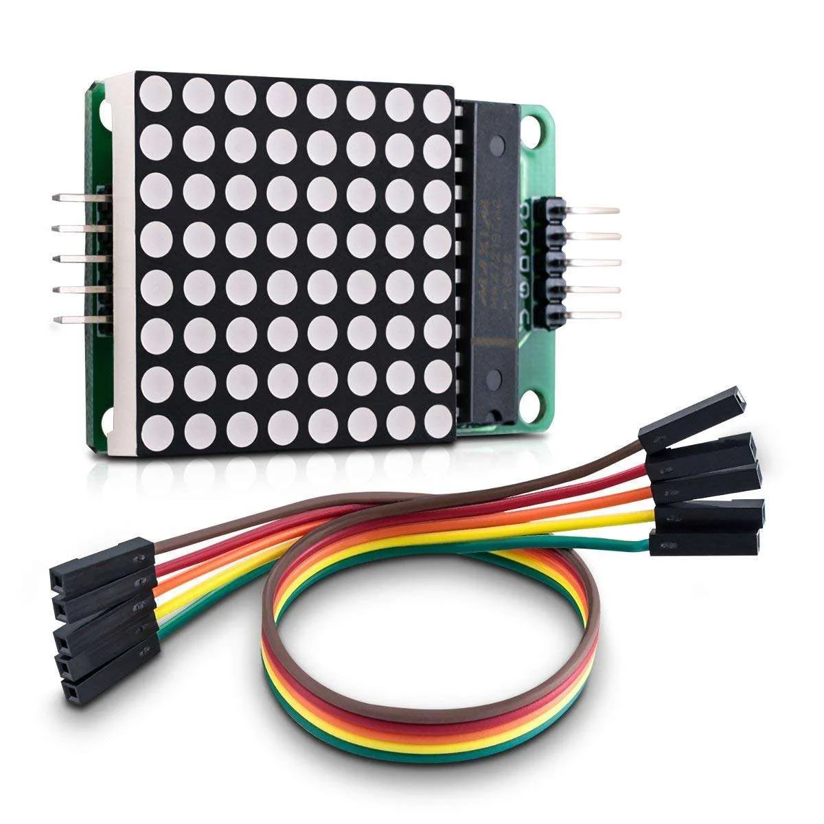 L6  MAX7219 Dot Led Matrix Module وحدة عرض رقمية
