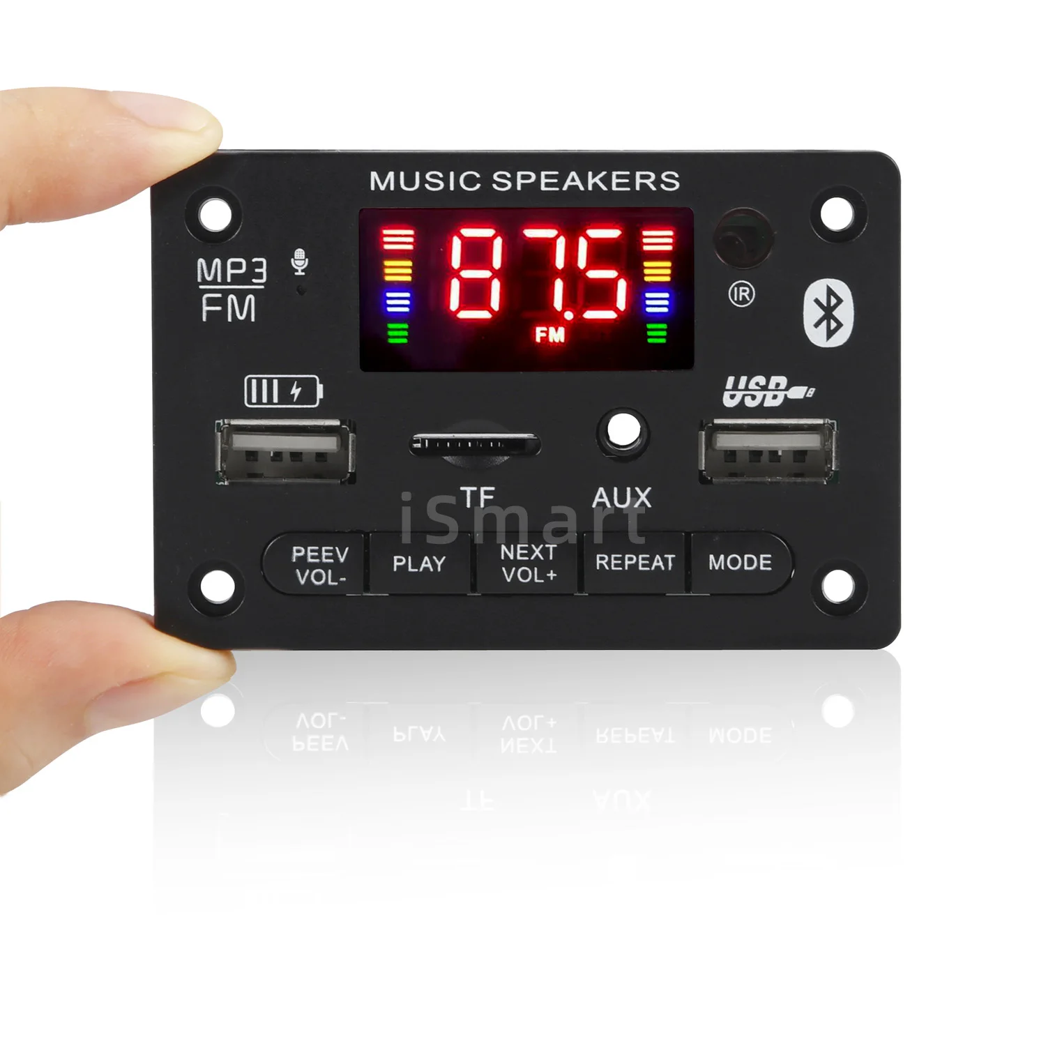 player module  +mic+ remot USB TF FM MP3 tape c jx-xi big bord