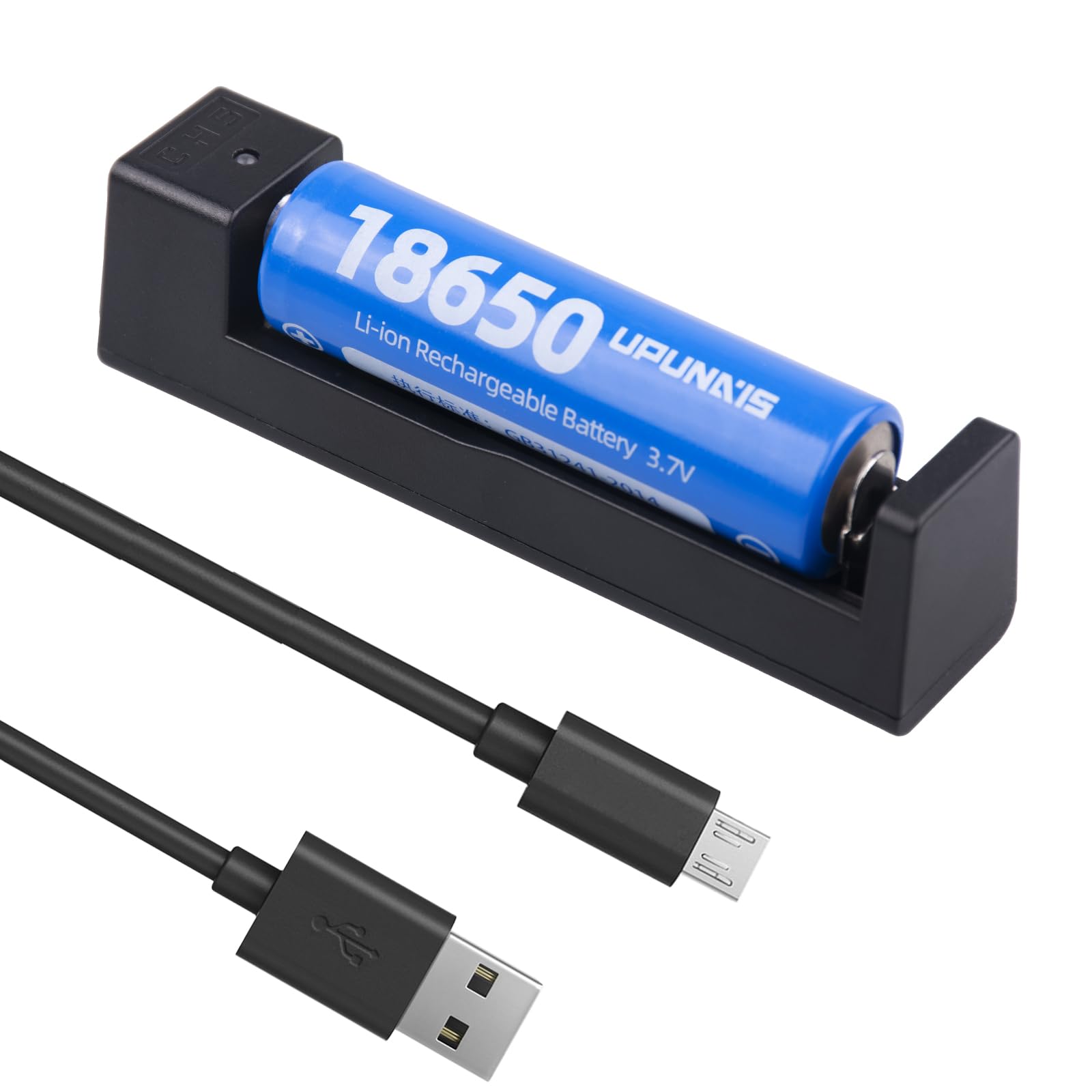 شحن فردي 18650 USB Battry