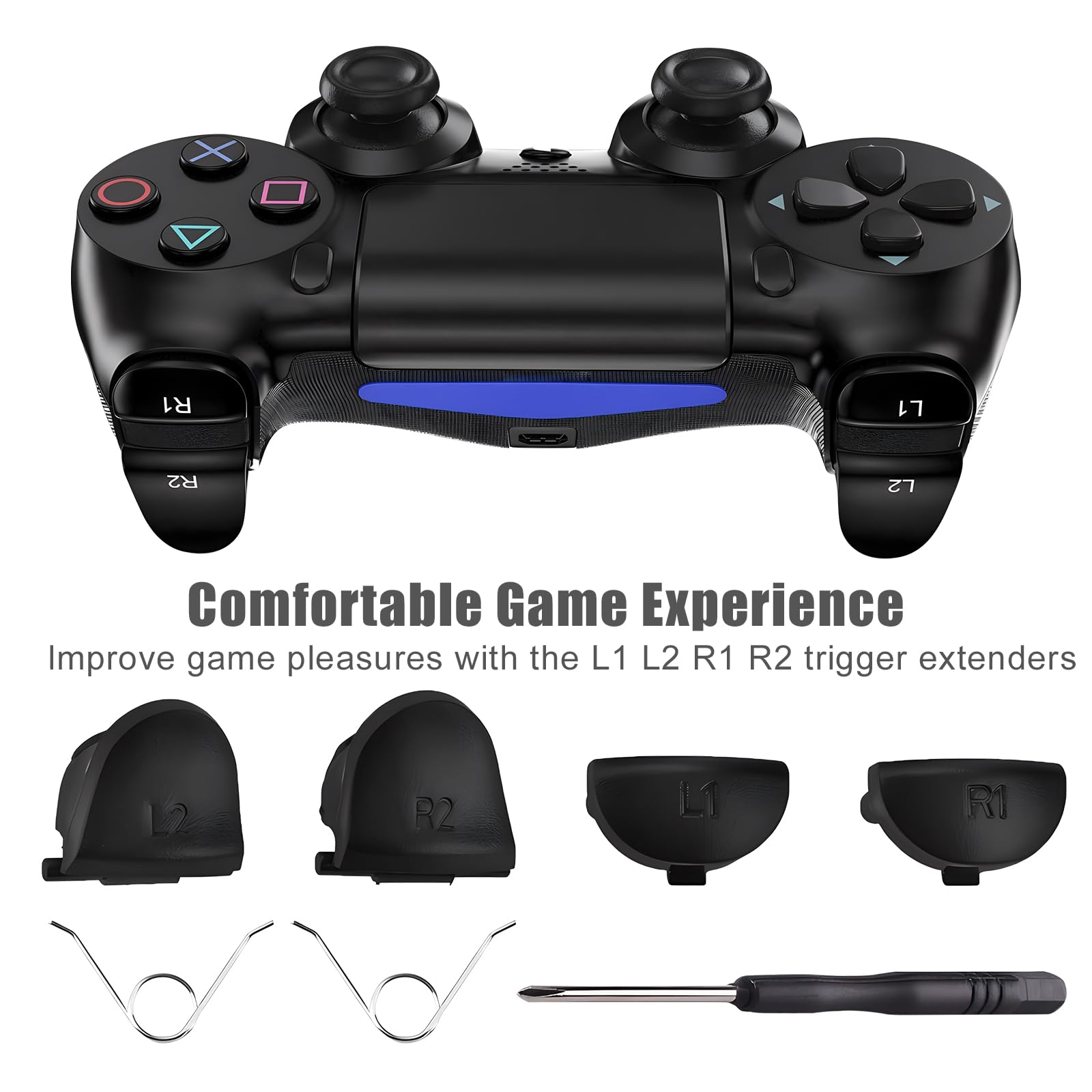 KF7 PS4 R1+R2 L1+L2  SET 4PCS