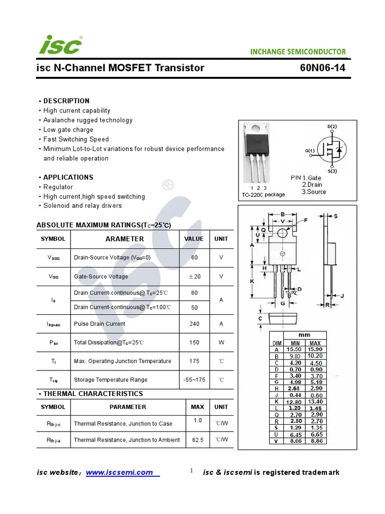 FF8 LZP60N06  mosfet  N-ch