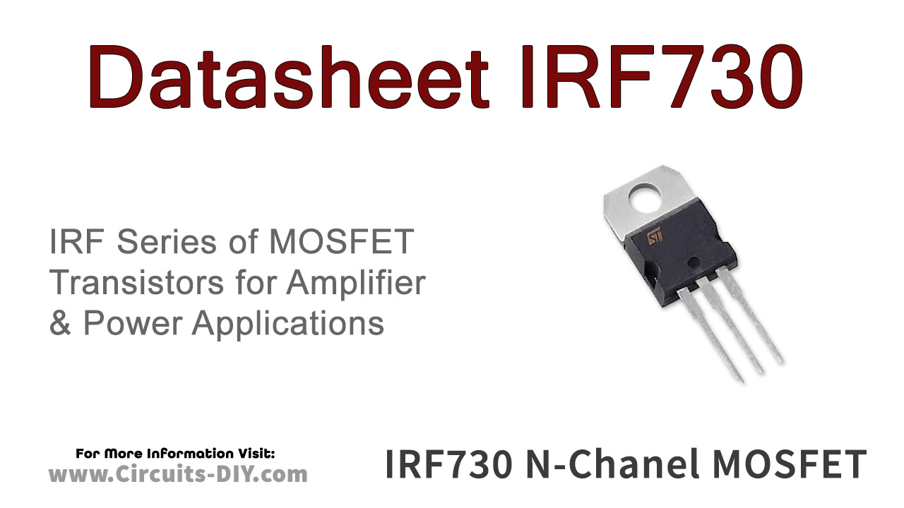 EE11 IRF730 5.5a 400v mosfet  N-ch