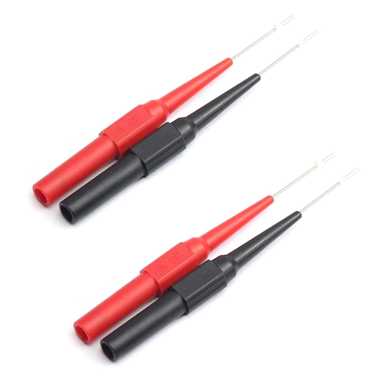 tip car 2pcs مخفض خيط افوميتر  2 pin probs for avometer