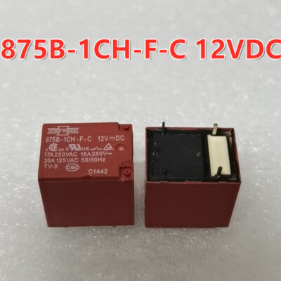 VU14 RELAY 875b-1ch-f-c 12v 17a /20a ريلي