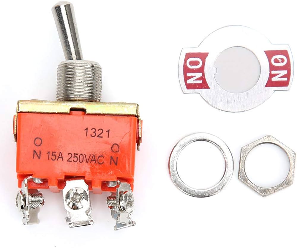 مفتاح تبديل Toggle Switch E-TEN1321 2Way 250v 15a