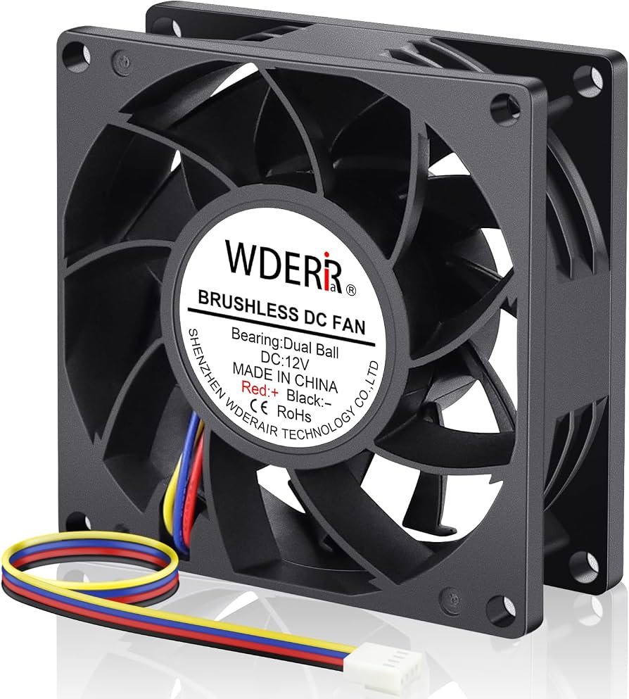 مروحة تبريد Cooling Fan 12V 80*25