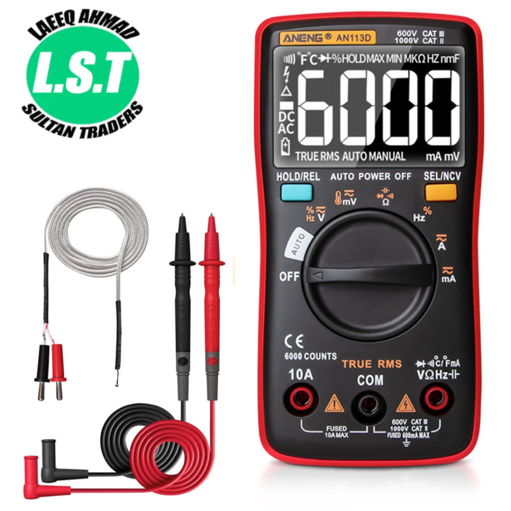 جهاز ملتيميتر  Multimeter AN113D  شركة - ANENG