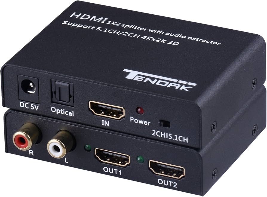 4k SPLITTER HDMI 2CH
