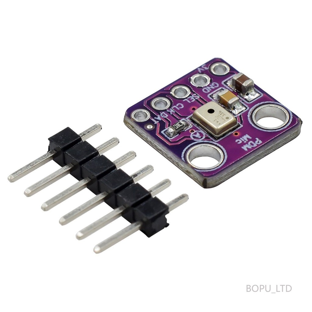 W3 -PDW MEMS MP34DT01 MICROPHONE حساس صوت رقمي (ميكروفون)