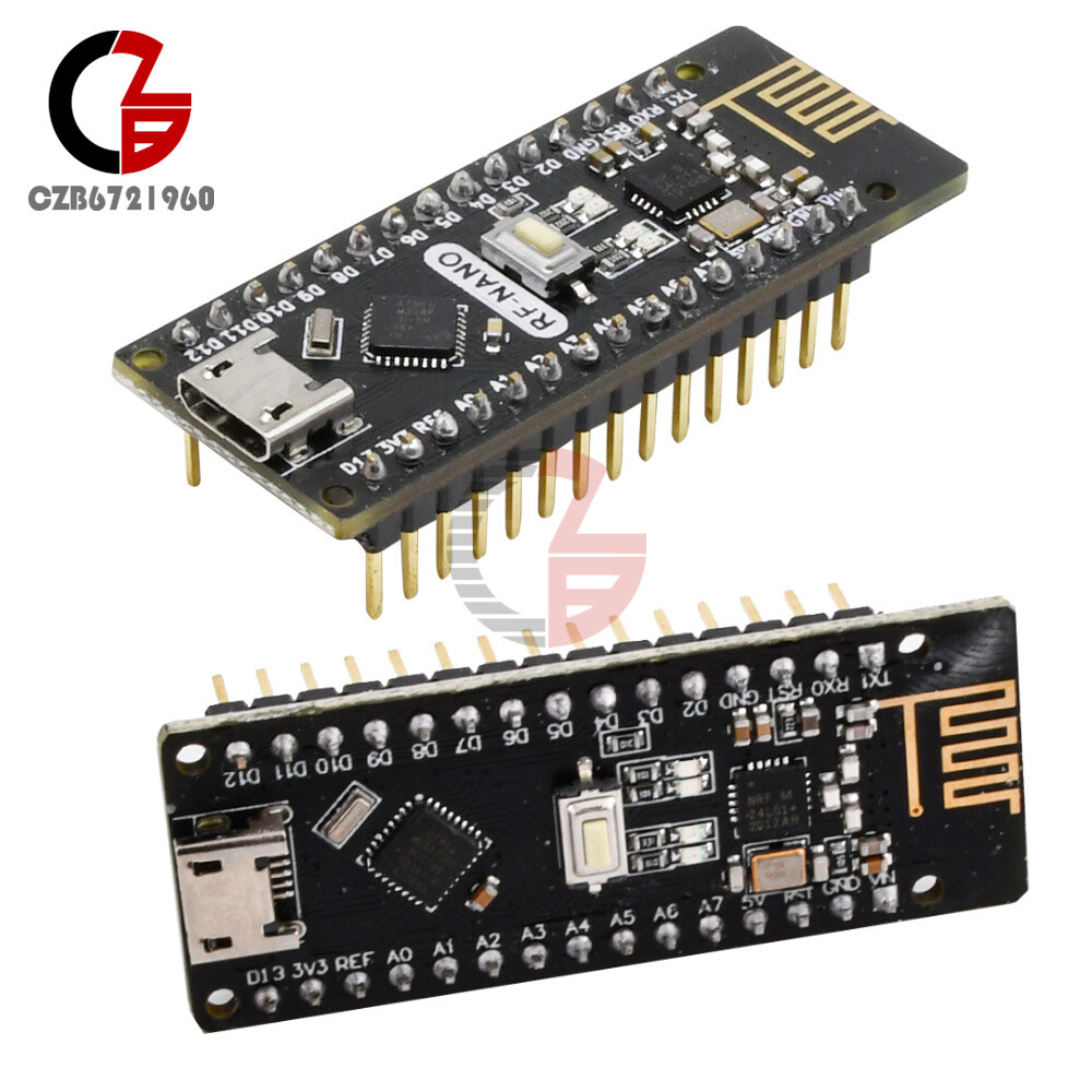 A5 RF-Nano V3.0 ATmega328P + NRF24L01 2.4GHz Wireless Module لوحة اردوينو