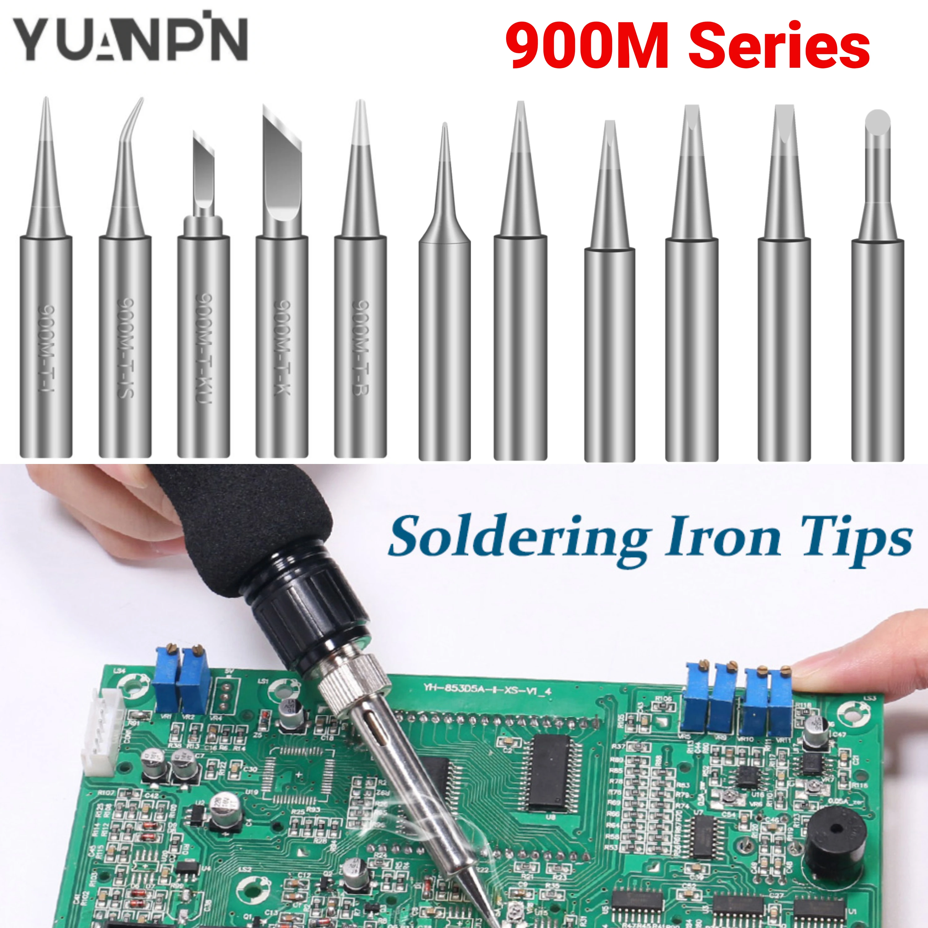 راس كاوية  solderin lron tip 900m set 10IN1