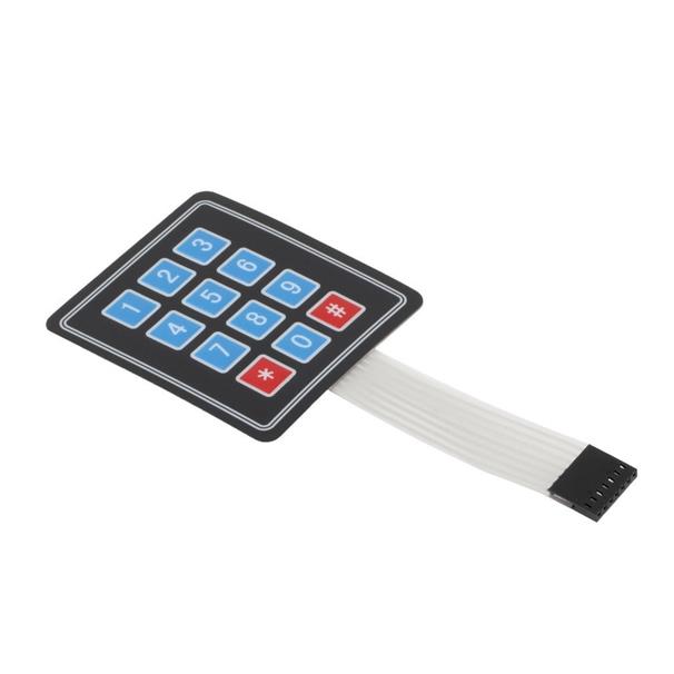 I11 4*3 Membrane Switch Matrix Keypad FLT لوحة مفاتيح