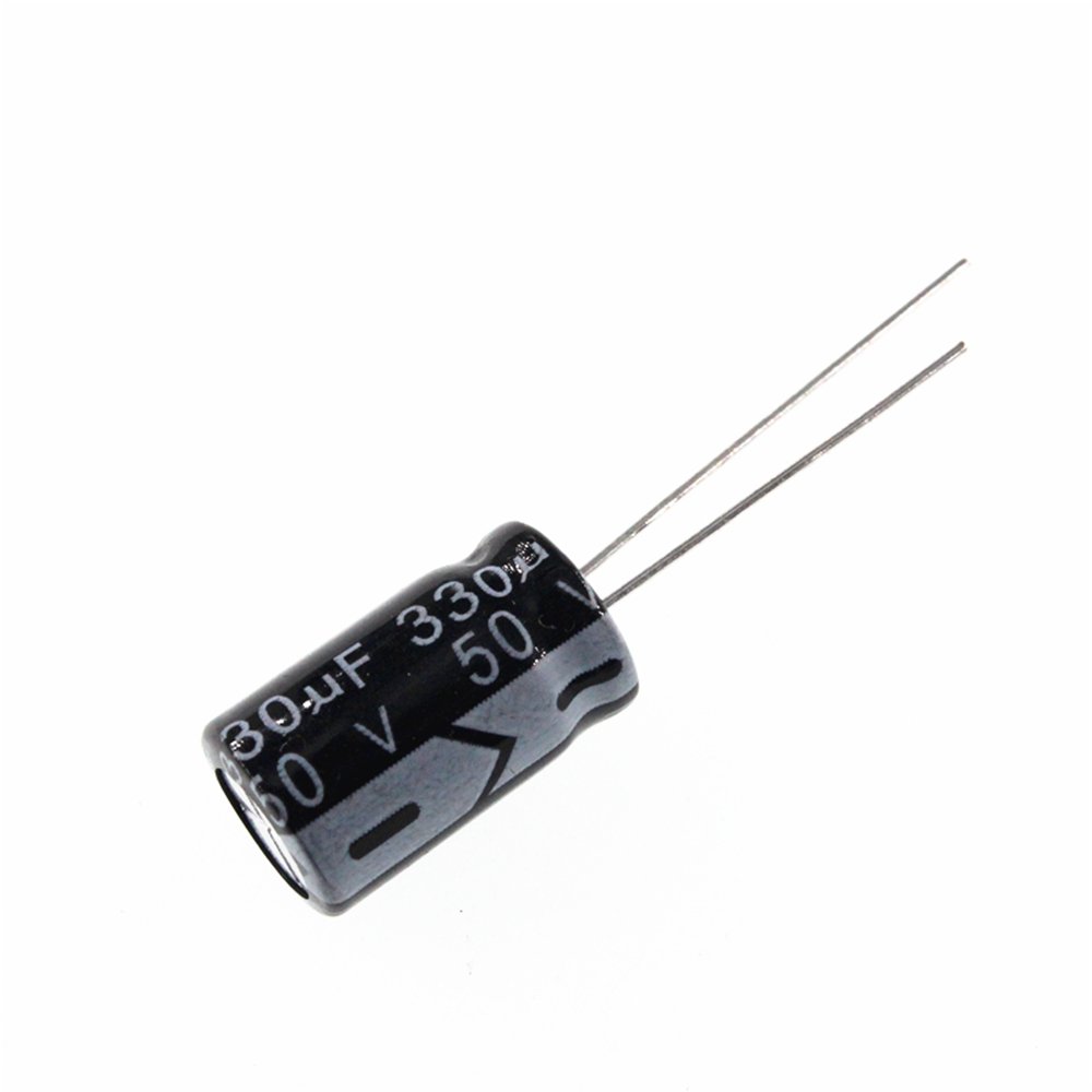 50v330uF Electrolytic Capacitor مكثف كيميائي