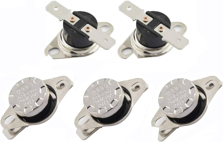 VX5 Thermostat KSD301 150C 250V 15A  ثرموستات حراري