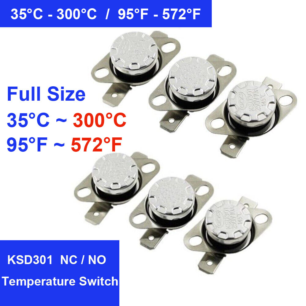 VX11 Thermostat KSD301 220C 250V 15A  ثرموستات حراري