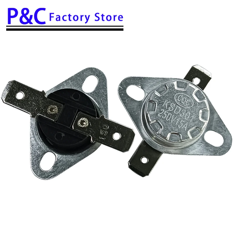 VX12 Thermostat KSD301 240C 250V 15A  ثرموستات حراري