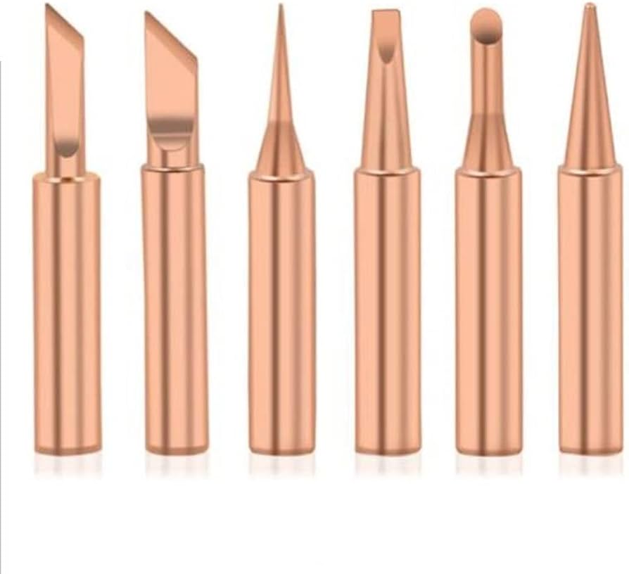 رؤوس كاوية لحام نحاسية 900M Copper Solder Tip 6 In 1
