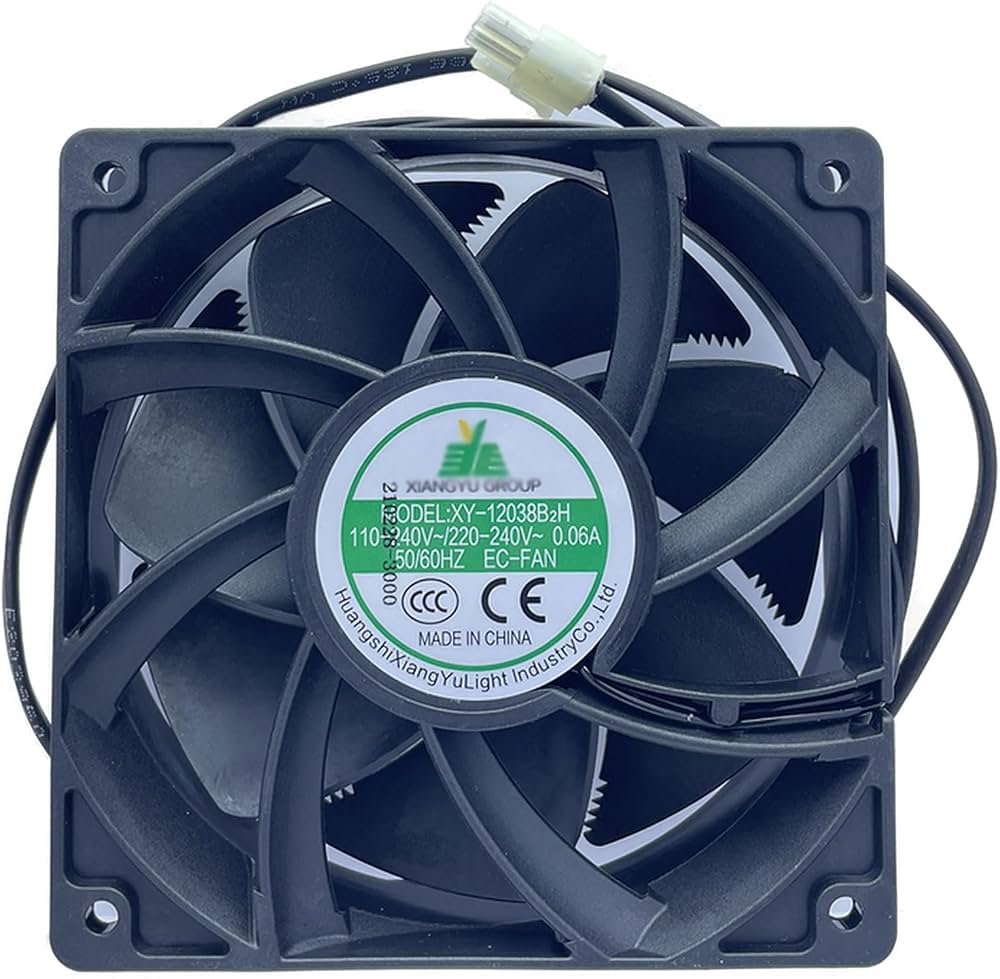 مروحة تبريد معدنية METAL Cooling Fan 220V 120*38