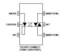 VY13 MOC3053 optocoupler عازل ضوئي