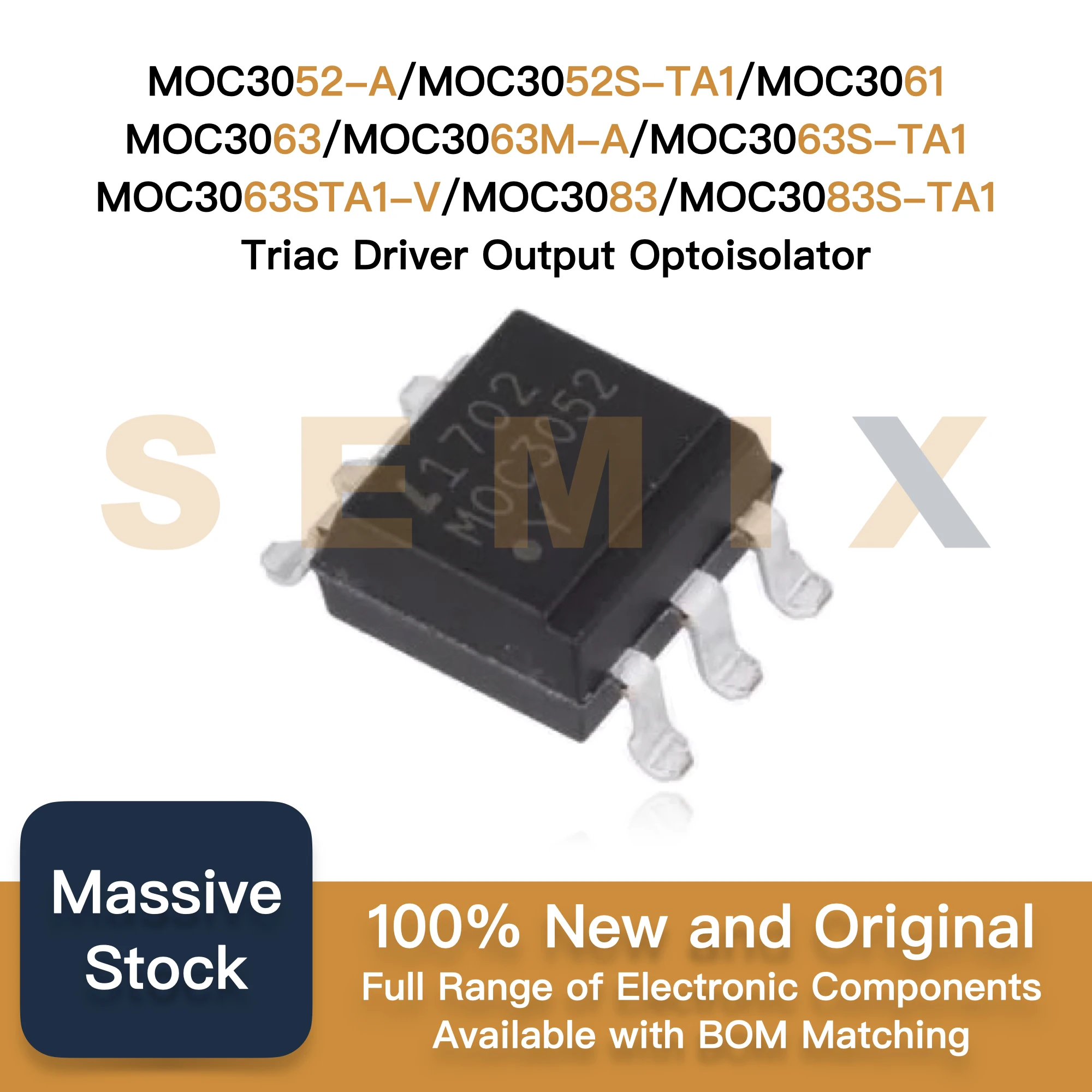 VY13 MOC3083 optocoupler عازل ضوئي