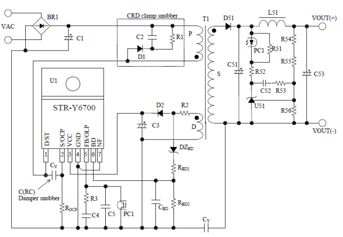 VX15 STR-Y6763 Power IC