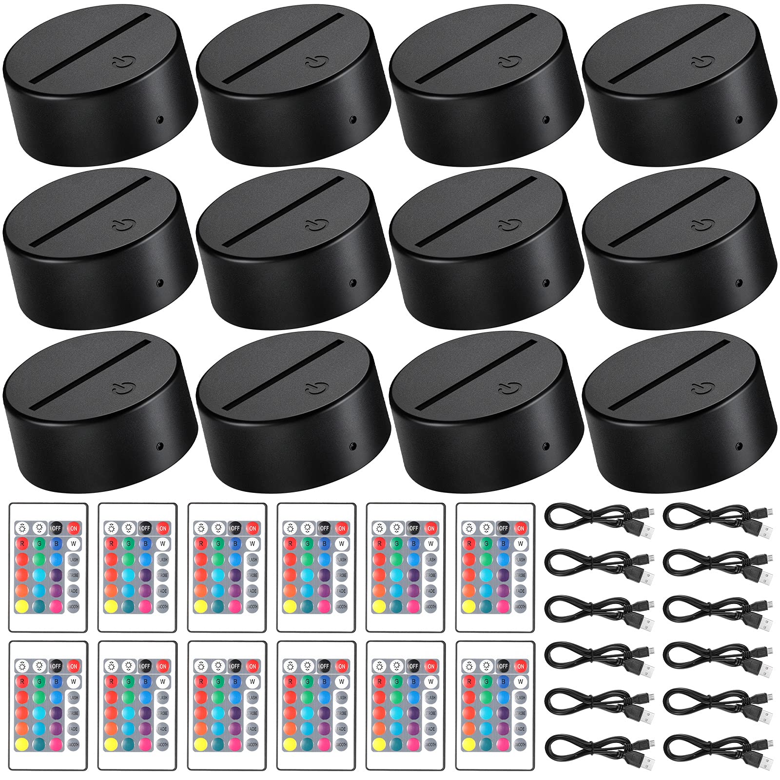 شريط اضاءة عمودي شاشة 50 LED Backlight Strip set (11pcs) 3V 6LED