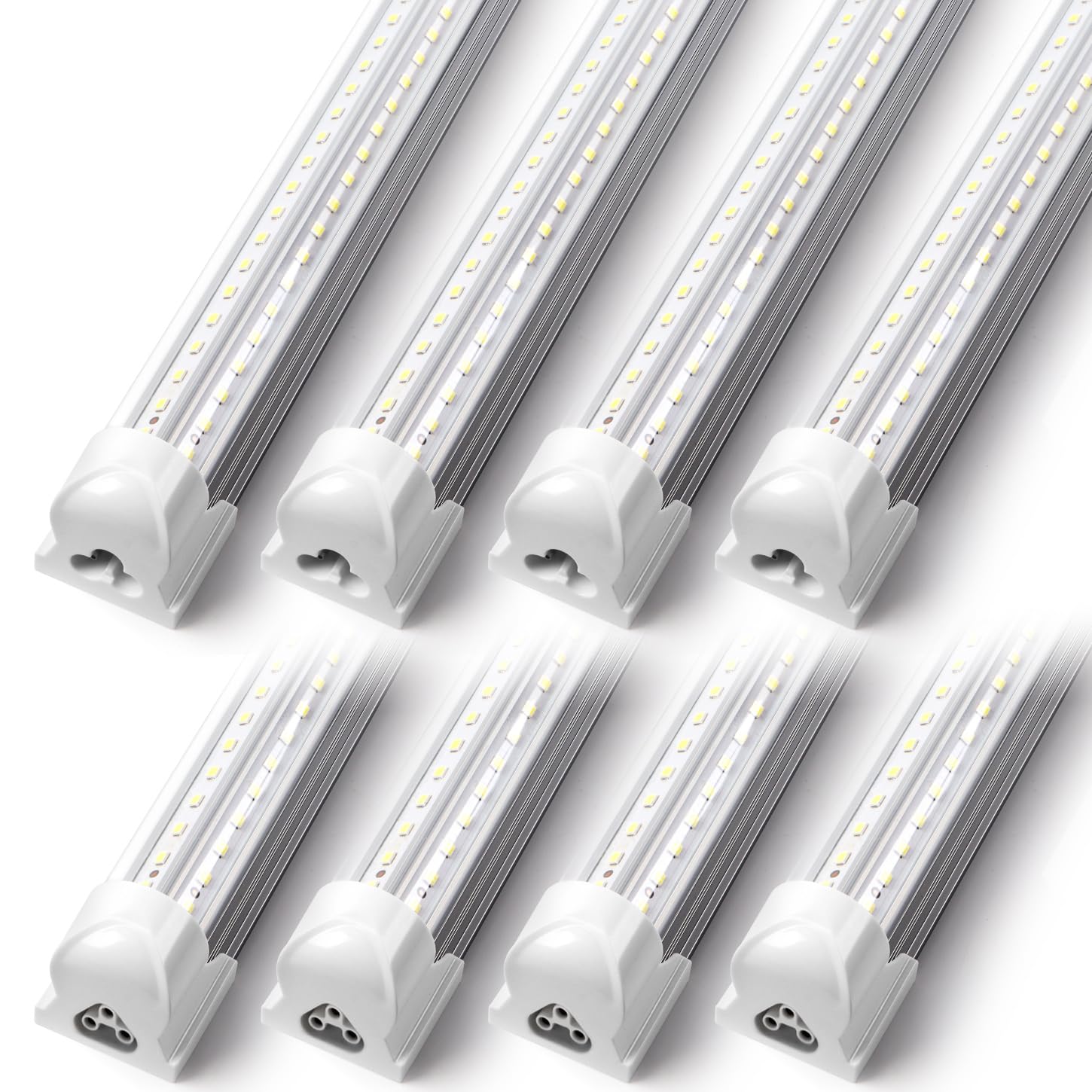 مسطرة   LED SET 4PCS 8 lamp 3v "55