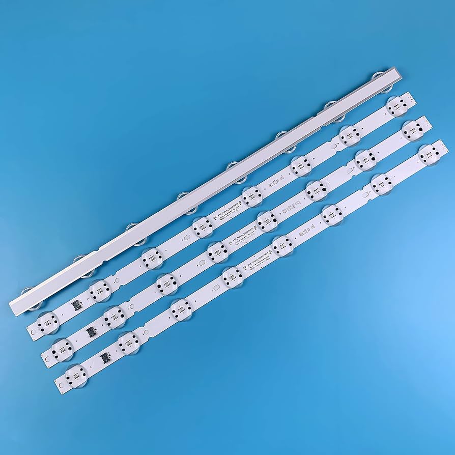 مسطرة   LED SET 4PCS  6R+6L 3v "55
