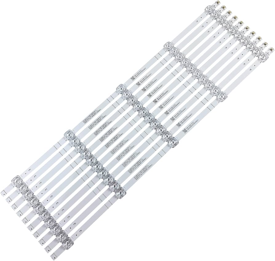 مسطرة  LED  SET 10PCS 6 lamp 3V "65