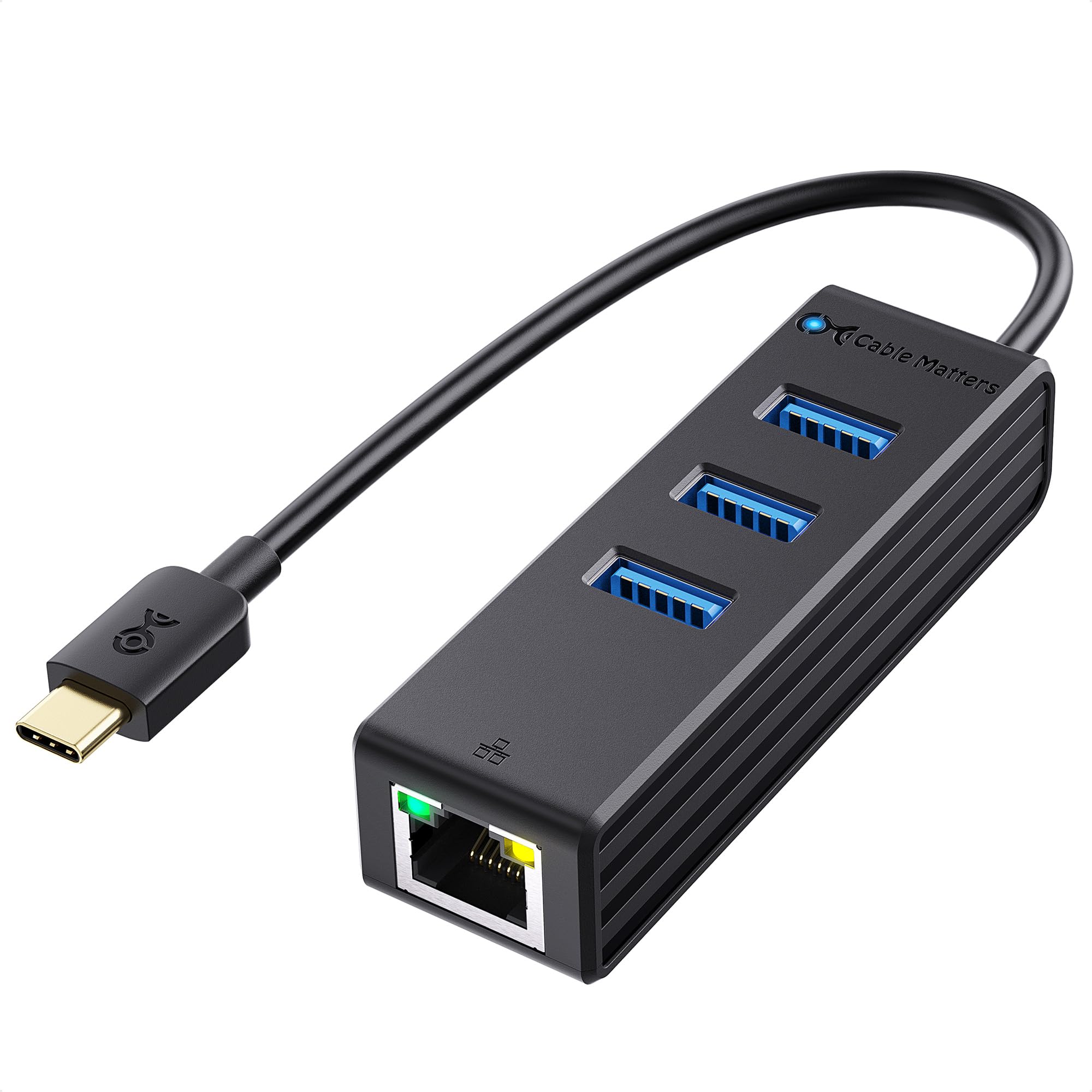 type-c  hub 4in1  with ethernet adapter 1000mbps
