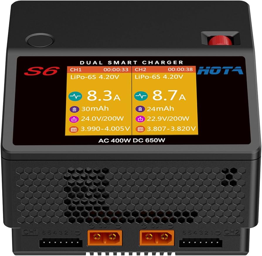 li-ion battery charger 6S -25.2V 2A شاحن بطاريات ليثيوم