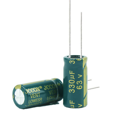 63v330uF Electrolytic Capacitor مكثف كيميائي