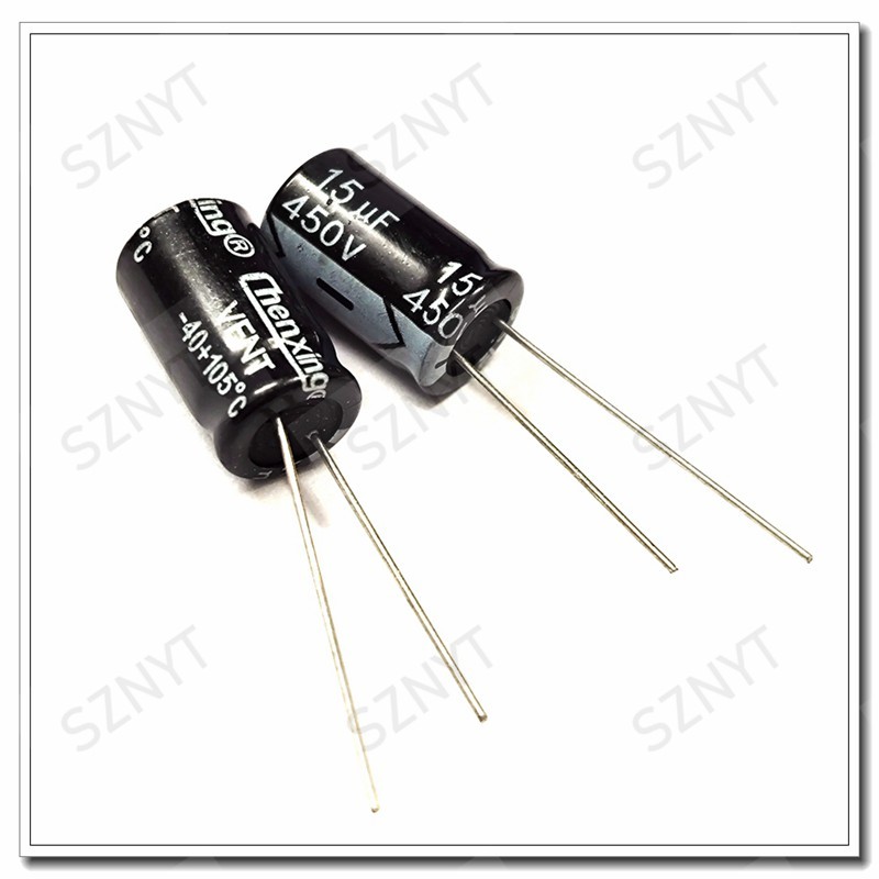 450v15uF Electrolytic Capacitor مكثف كيميائي
