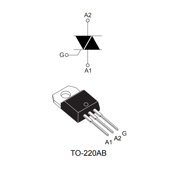 VC3-  BTA24-600 - triac