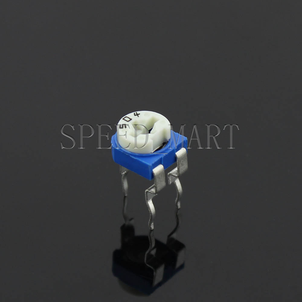 مقاومه متغيره زرقاء صغيرة- SU3-W504-500k