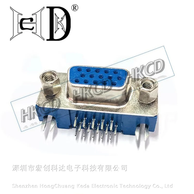 vh11 DB15 female PCB 15pin VGA soket