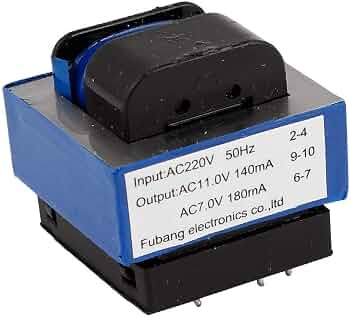 pode 11v 0 11v 140ma transformer محول