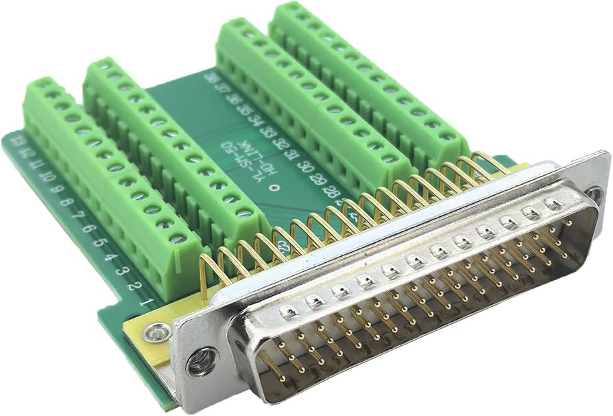 TA6-plug D-sub  connector male 50pin