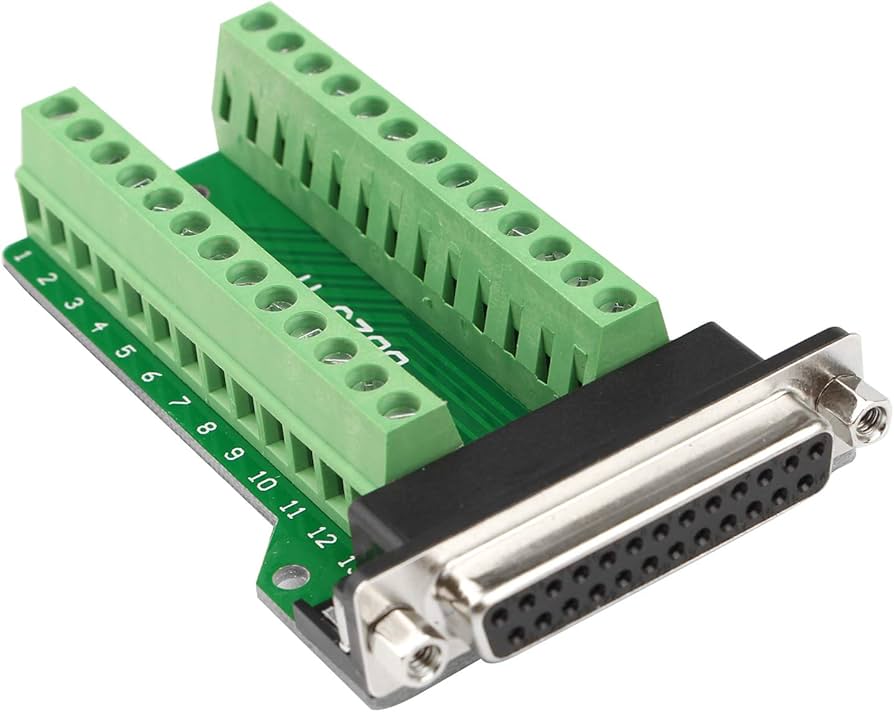 TB2-plug D-sub  connector female 25pin